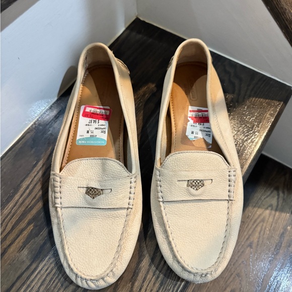 Coach Cappuccino Leather Nicola Loafers Women's Size 11 new - Picture 2 of 7